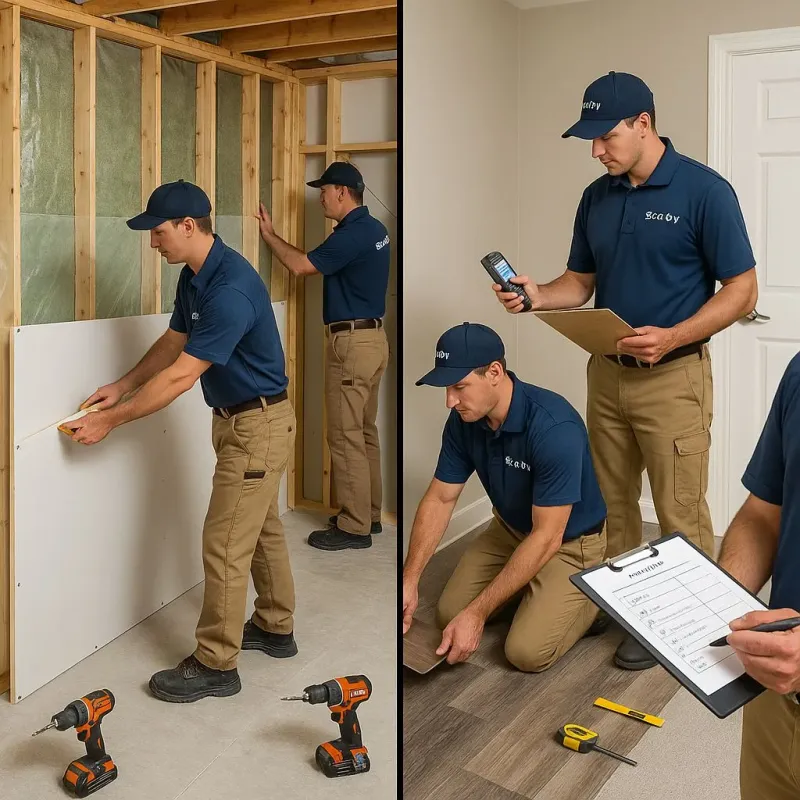 Repairs and Reconstruction process in Mount Vernon, WA
